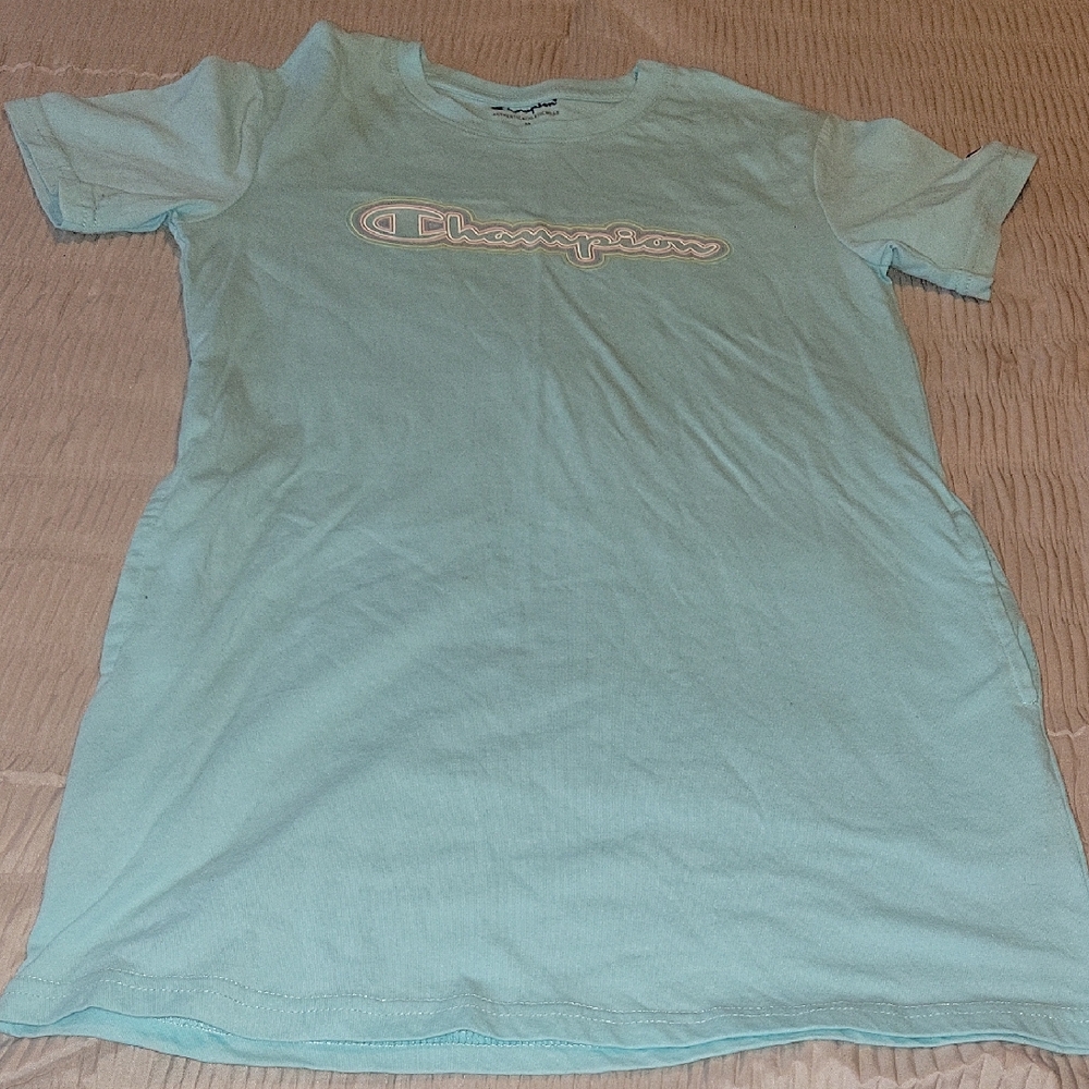Champion Aqua Tee with Logo Side Pockets